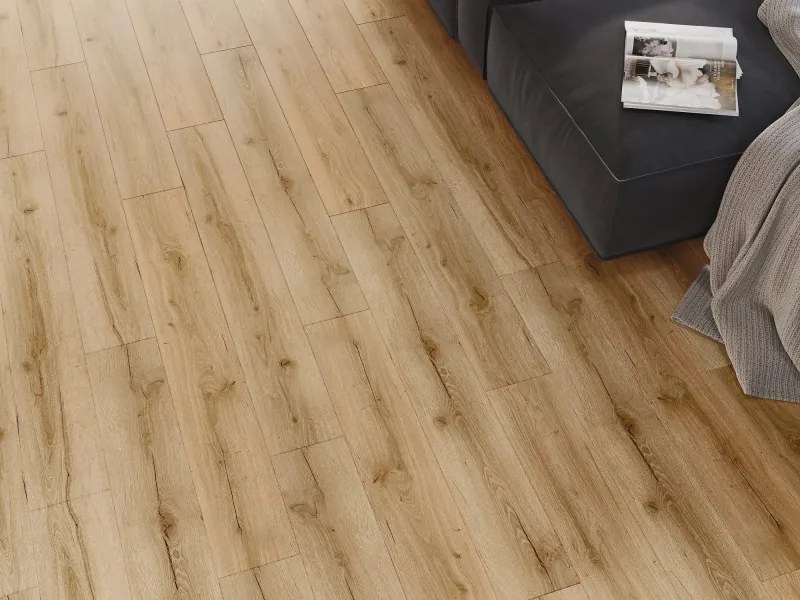 Mexen Beaver Creek panele winylowe 1227 x 187 mm LVT Dryback 2,5 mm, podkład PVC, 4 V-Fuga, Dąb - F1302-1227-187-255-4V1-01