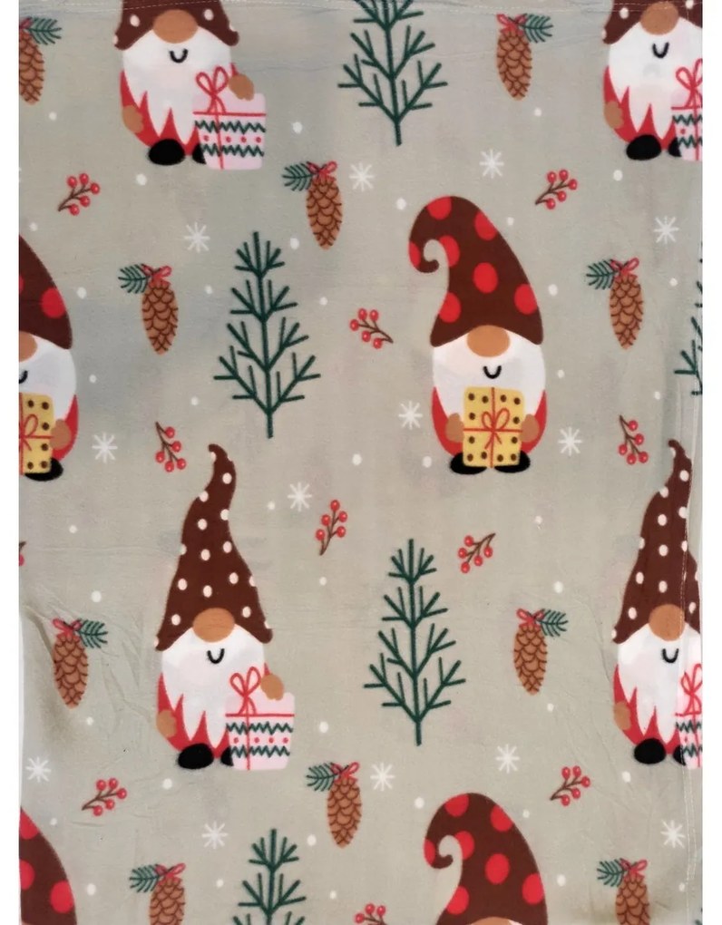 Koc polarowy Gnome, 150 x 200 cm