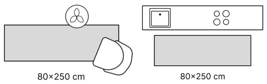 Niebiesko-kremowy chodnik 80x240 cm Ernest – Villeroy&amp;Boch