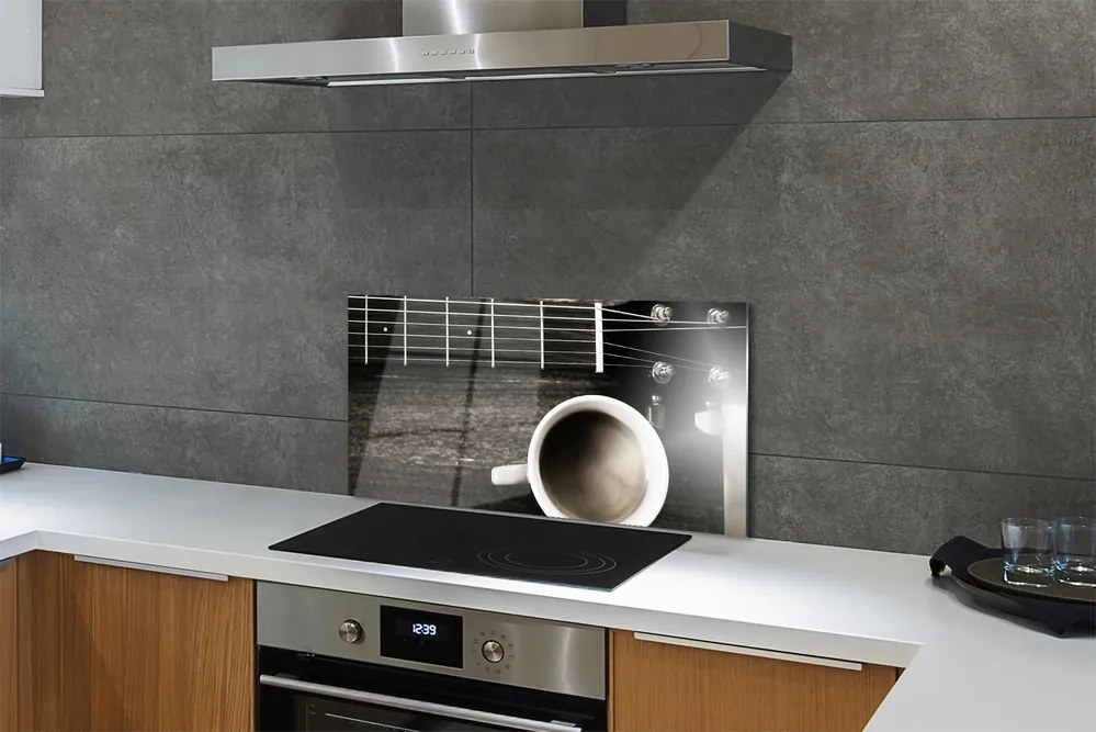 Szklany Panel Melodia i Aromat Kawy