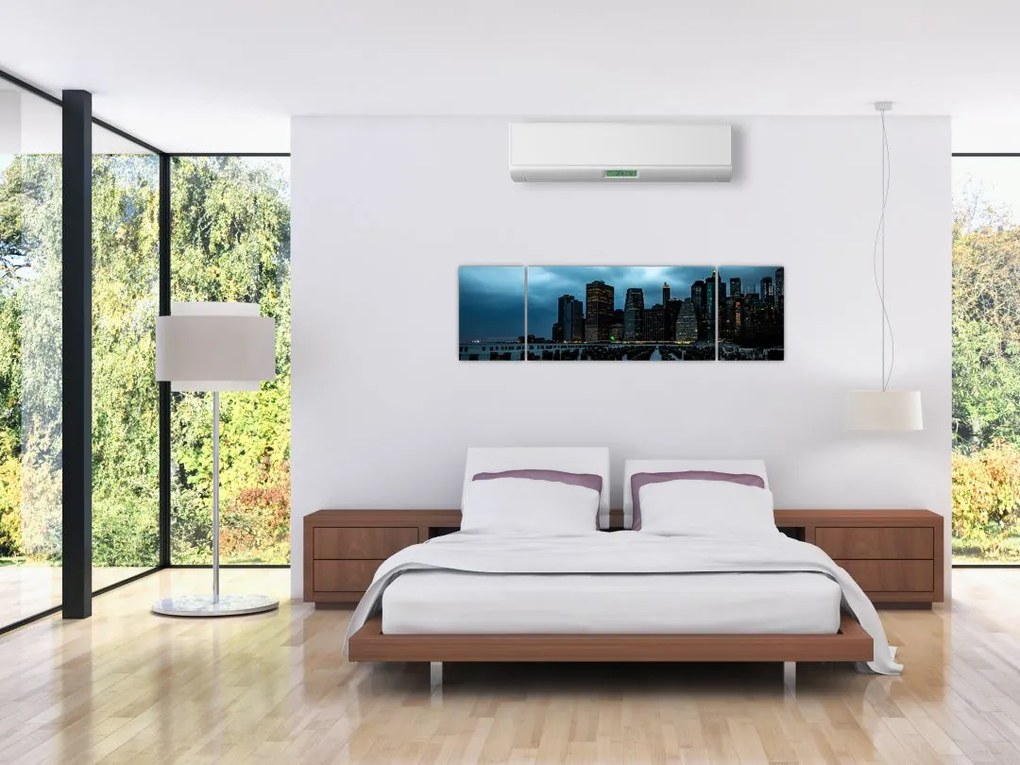 Obraz  - Widok na drapacze chmur Nowego Jorku (170x50 cm)