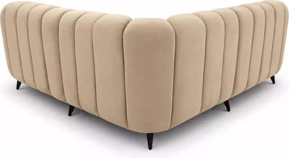 Narożnik Verno 210x210 cm - nowoczesny narożnik do salonu, wybór tkaniny i nóżek