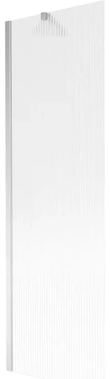 Mexen Next parawan nawannowy 1-skrzydłowy 60 x 150 cm, prążki, chrom - 895-060-000-00-09-01