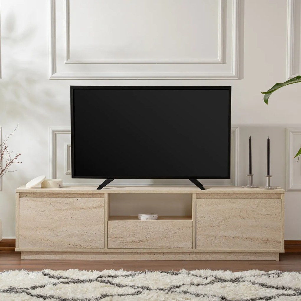Stolik pod telewizor Vanguard Travertine
