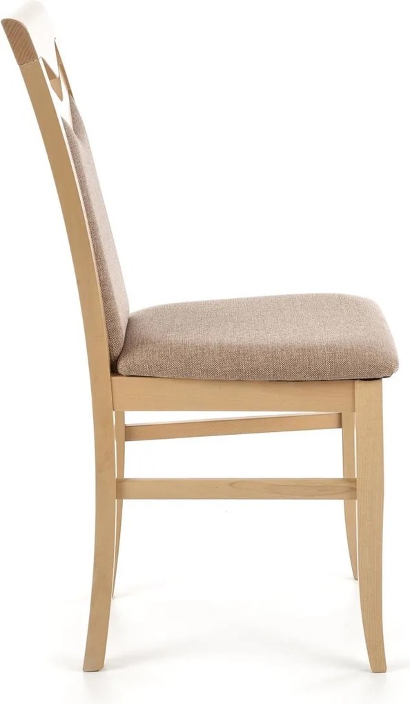 Drewniane krzesło Citrone dąb sonoma