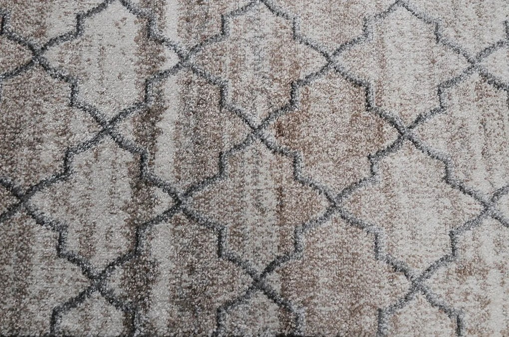 Dywan Diamond New 3D marokański beżowy 120 cm x 160 cm
