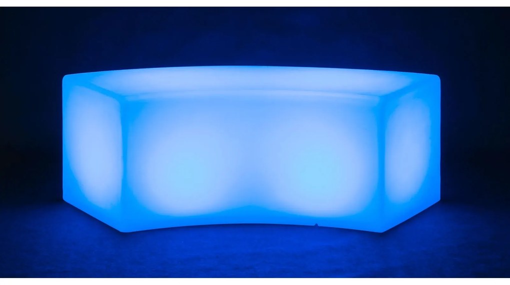 Podświetlany stołek LED, 42 x 120 x 44 cm