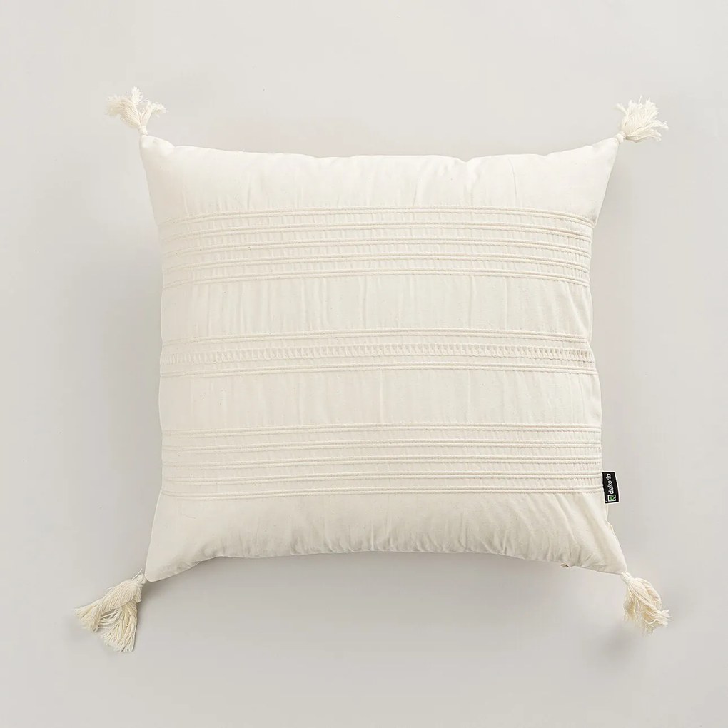 Poszewka na poduszkę Linea Nordic Tassel 45x45 cm
