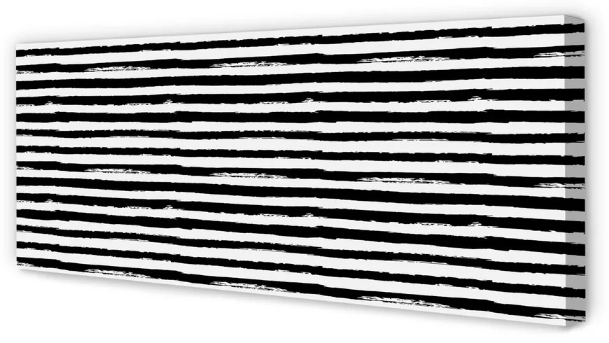 Obraz na płótnie Nieregularne paski zebra