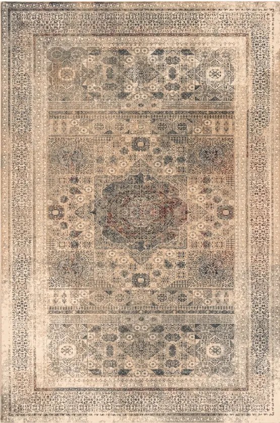 Dywan Dywilan Omega Wełniany Dywan MAMLUK krem 200x300 Prostokąt