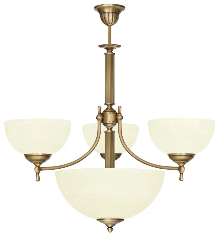 Żyrandol mosiężny V-S4A