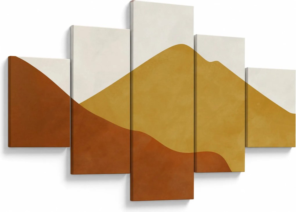 Obraz - Góry akwarelowe N⁰1 (125x70 cm)