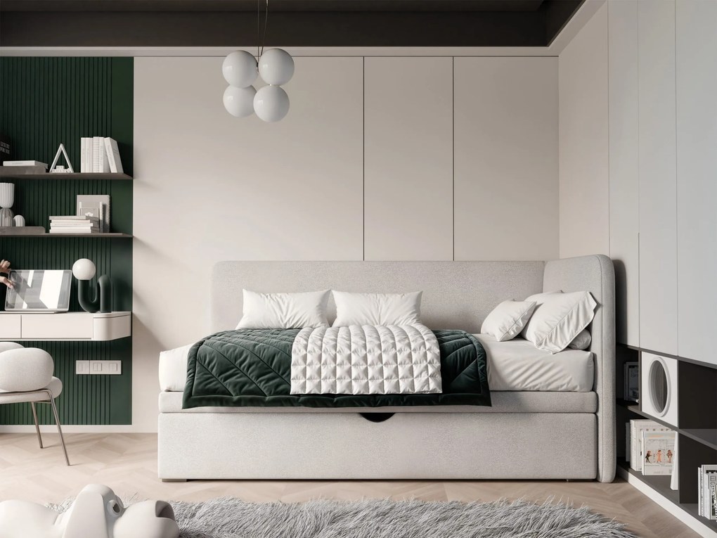 Łóżko dziecięco-młodzieżowe ZUMA z dodatkową powierzchnią spania - 120x200