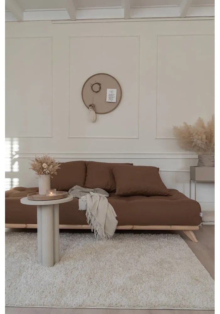 Sofa z beżowym obiciem Karup Design Senza Natural/Beige