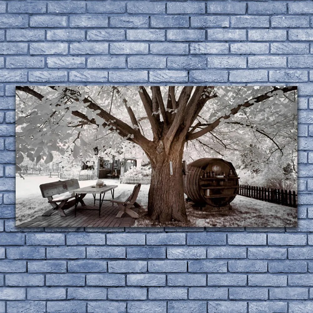 Obraz na płótnie Korona Rozłożystego Drzewa