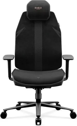 Fotel biurowy ergonomiczny Diablo V-Flash Ultra Black