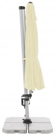 ACTIVE 370 cm - wahadłowy parasol ogrodowy z drążkiem bocznym : Substancja Desen - 820