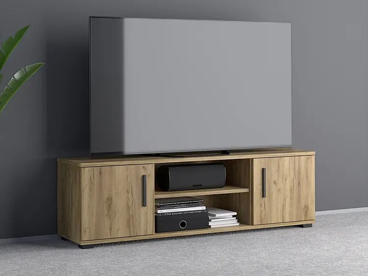 Stojąca szafka rtv dąb craft F7-M70