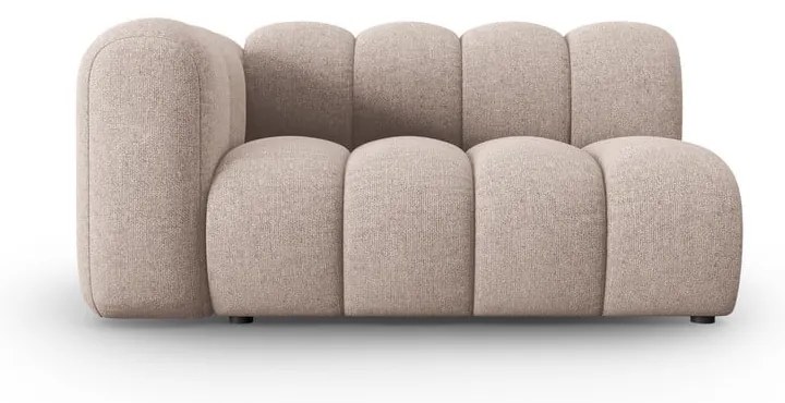 Beżowy moduł sofy (lewostronny) Lupine – Micadoni Home