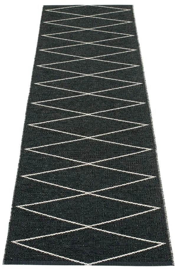 Czarny chodnik odpowiedni na zewnątrz 70x240 cm Max Black – Pappelina
