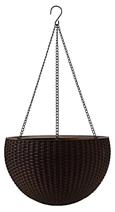 Plastikowa wisząca i ścienna doniczka ø 35 cm Hangingsphere – Keter