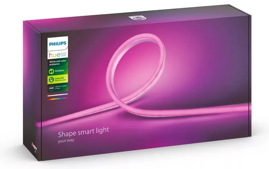 Inteligentna zewnętrzna taśma świetlna LED 37,5 W Lightstrip outdoor – Philips Hue