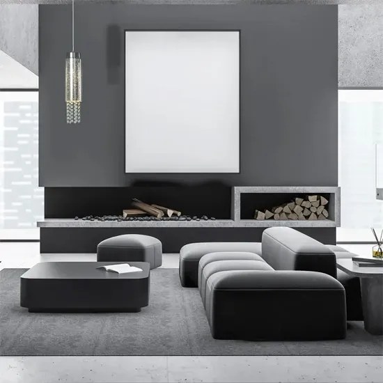 Wisząca lampa z kryształkami w sylu glamour - 22X N63 E4-N38
