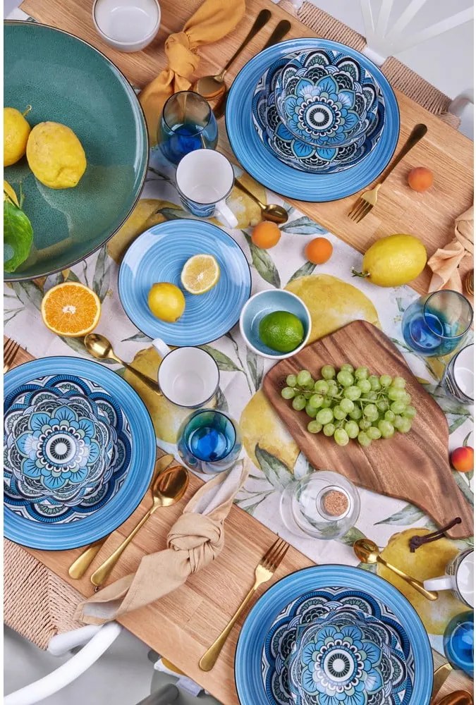 Naczynia porcelanowe w zestawie 20 sztuk Bonami Essentials Orient