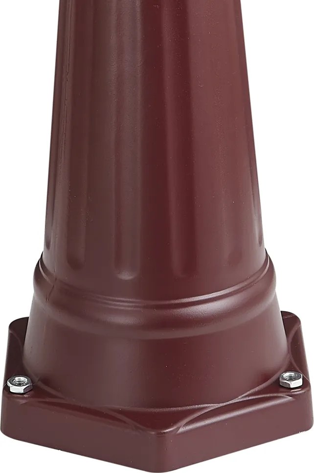 Klasyczny lampion zewnętrzny ciemnoczerwony 213 cm IP44 - Havana