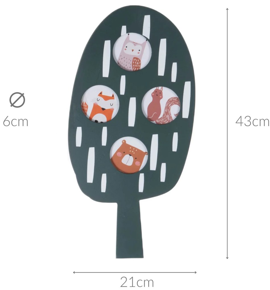 Ramka na zdjęcia Drzewo, 43 x 21 cm