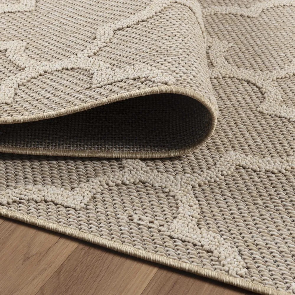 Beżowy dywan odpowiedni na zewnątrz 80x150 cm Patara – Ayyildiz Carpets