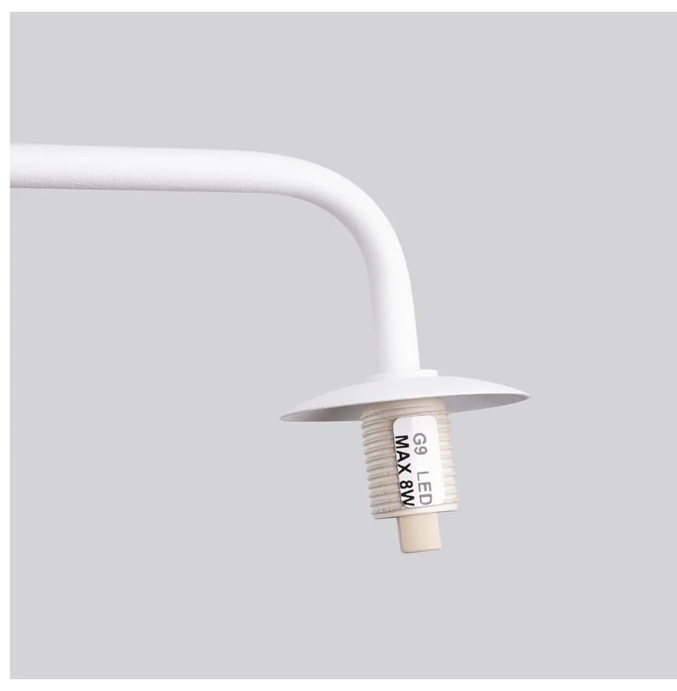 Biały kinkiet Beam – Nice Lamps
