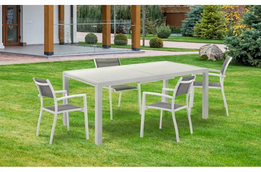 Aluminiowy stół ogrodowy 100x177 cm Nydri – Tomasucci
