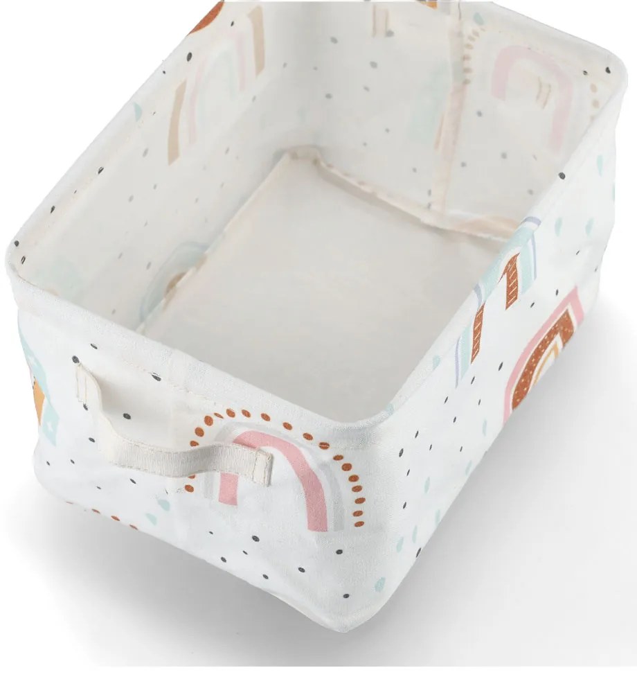 Płócienny koszyk, 28 x 21 x 16 cm