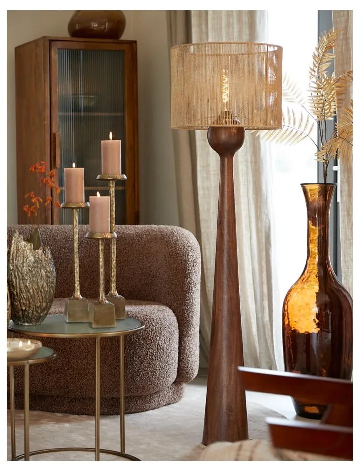 Naturalny abażur ø 40 cm Tossa – Light &amp; Living