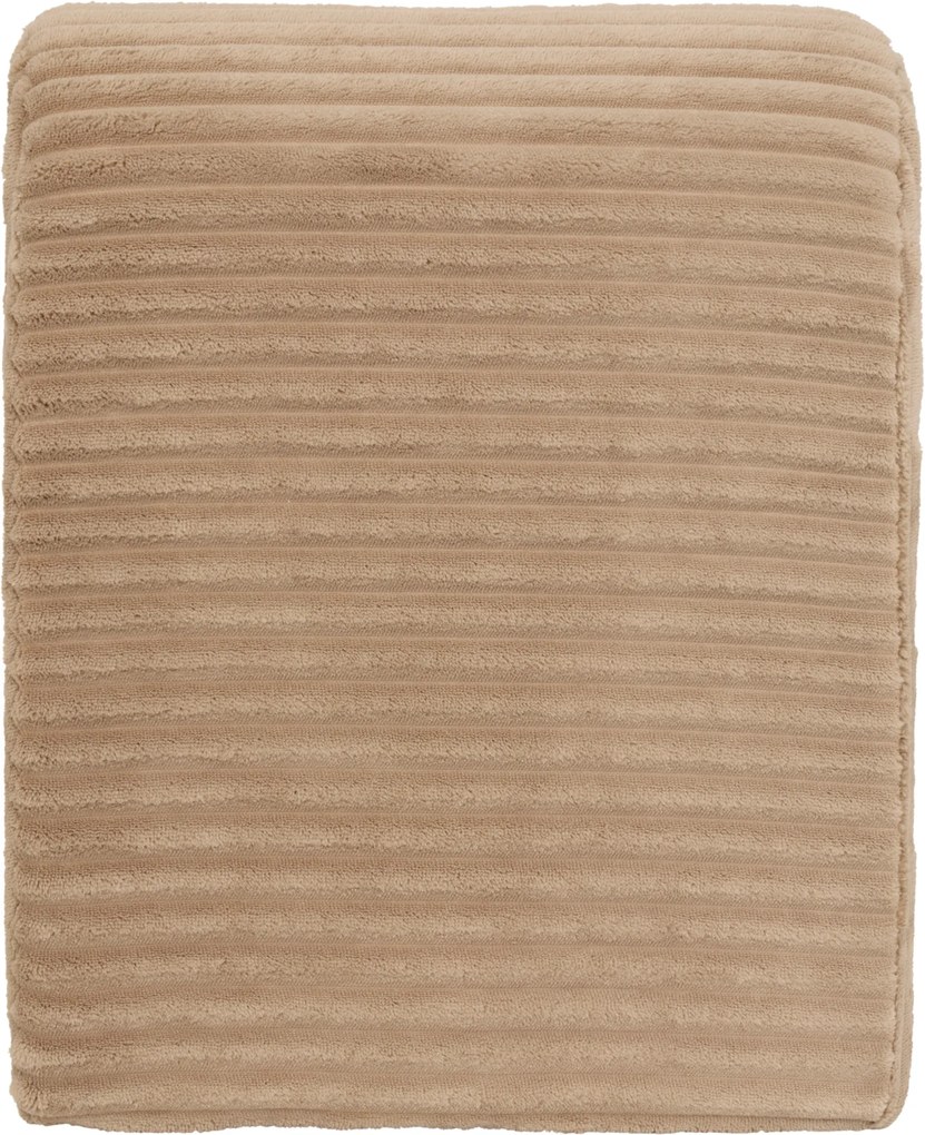 Stołek łuk sztruksowy SEVI, wys. 43 cm