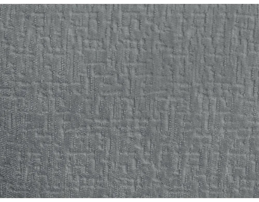 Ciemnoszara rozkładana sofa z tkaniny szenilowej 228 cm Neyo – Bobochic Paris