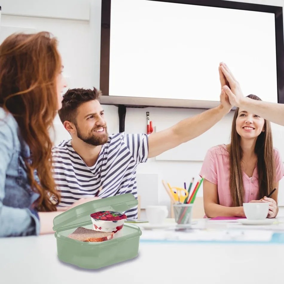 Westmark Pudełko na przekąski MAXI, 935 ml, miętowozielony, L