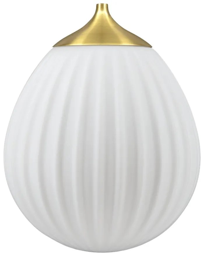 Abażur w biało-złotym kolorze ø 21 cm Around the World Mini – UMAGE