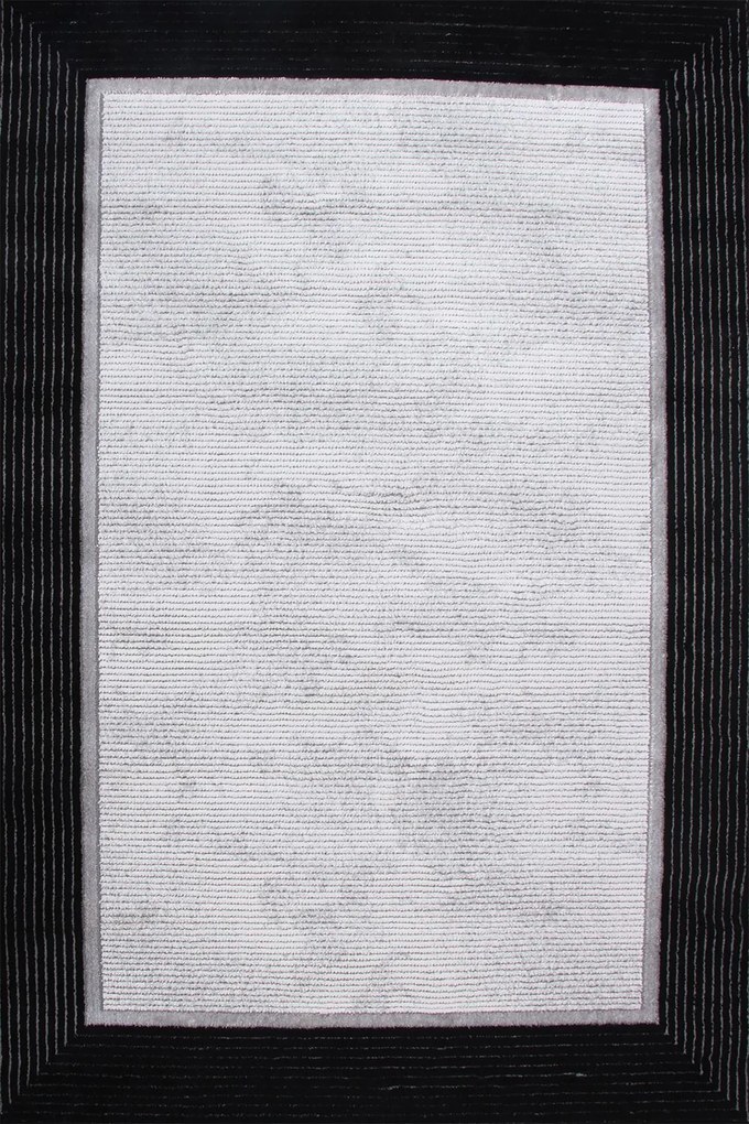 Dywan Diamond Srebrna ramka 200x290 Prostokąt