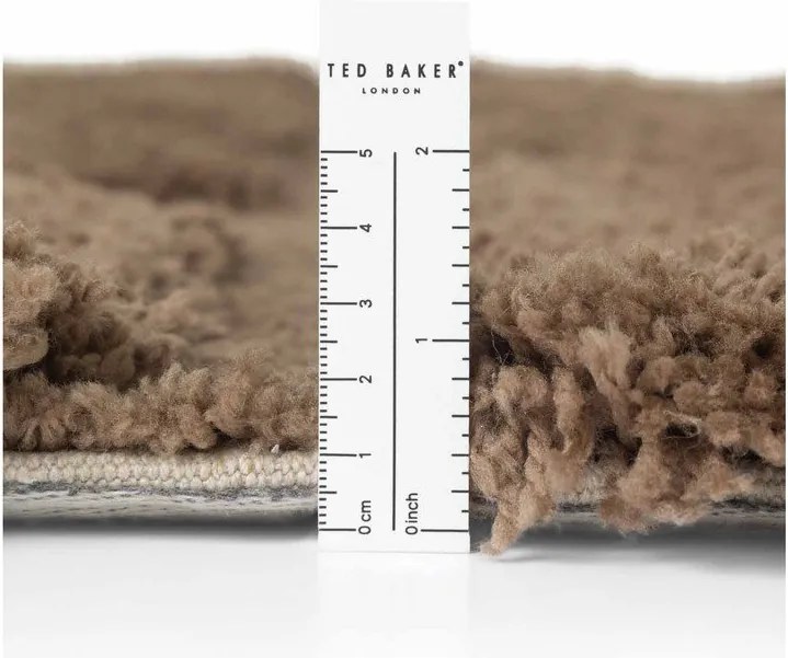 Brązowy okrągły dywan tkany ręcznie ø 160 cm Lambeth Jasper – Ted Baker