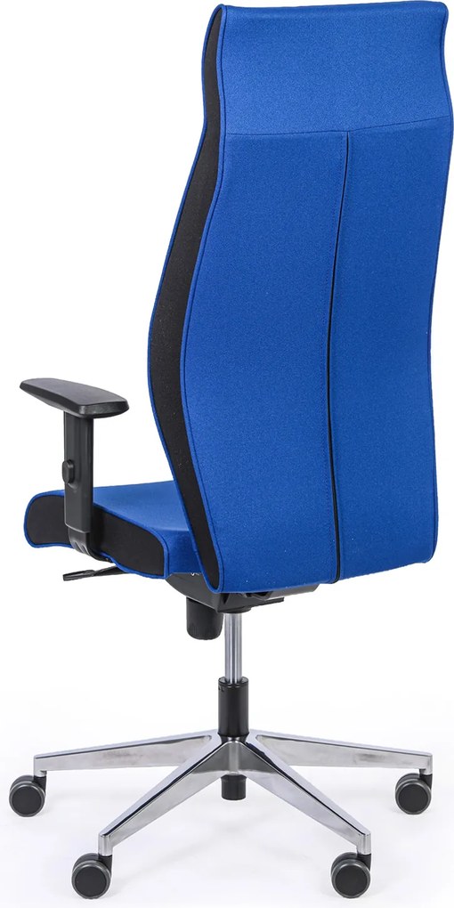 Krzesło dyspozytorskie MEGA PLUS, niebieski
