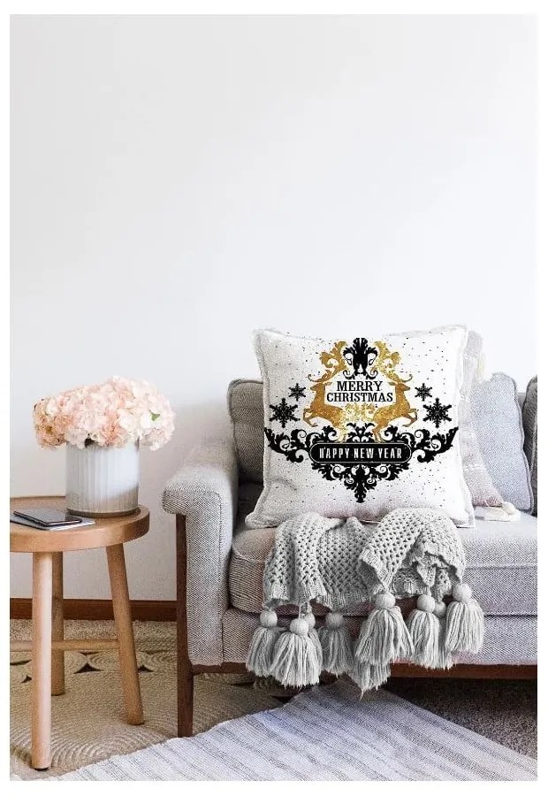 Poszewka na poduszkę ze świątecznym motywem 43x43 cm – Mila Home