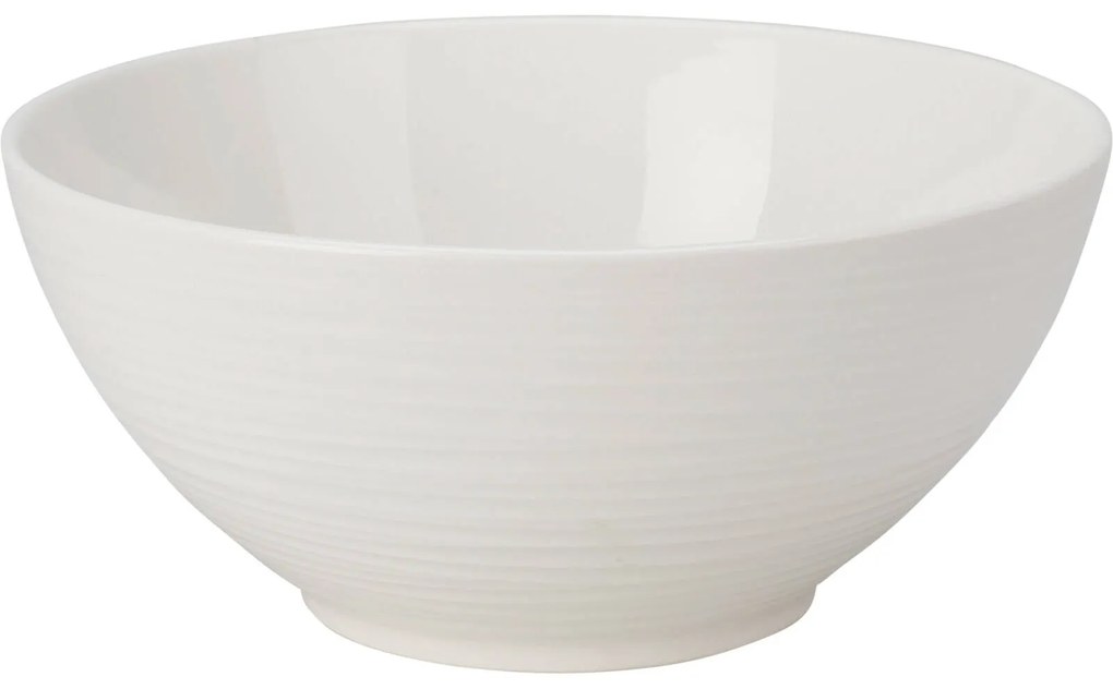 Miseczka na zupę, biała, porcelanowa, 760 ml