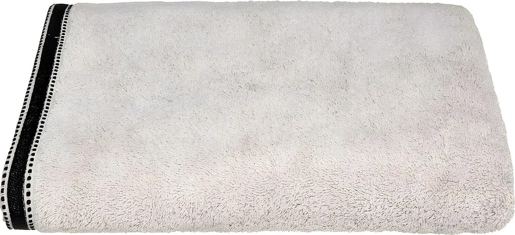 Ręcznik Kąpielowy z Bawełny Beżowy Len 100 x 150 cm - Gruby i Miękki