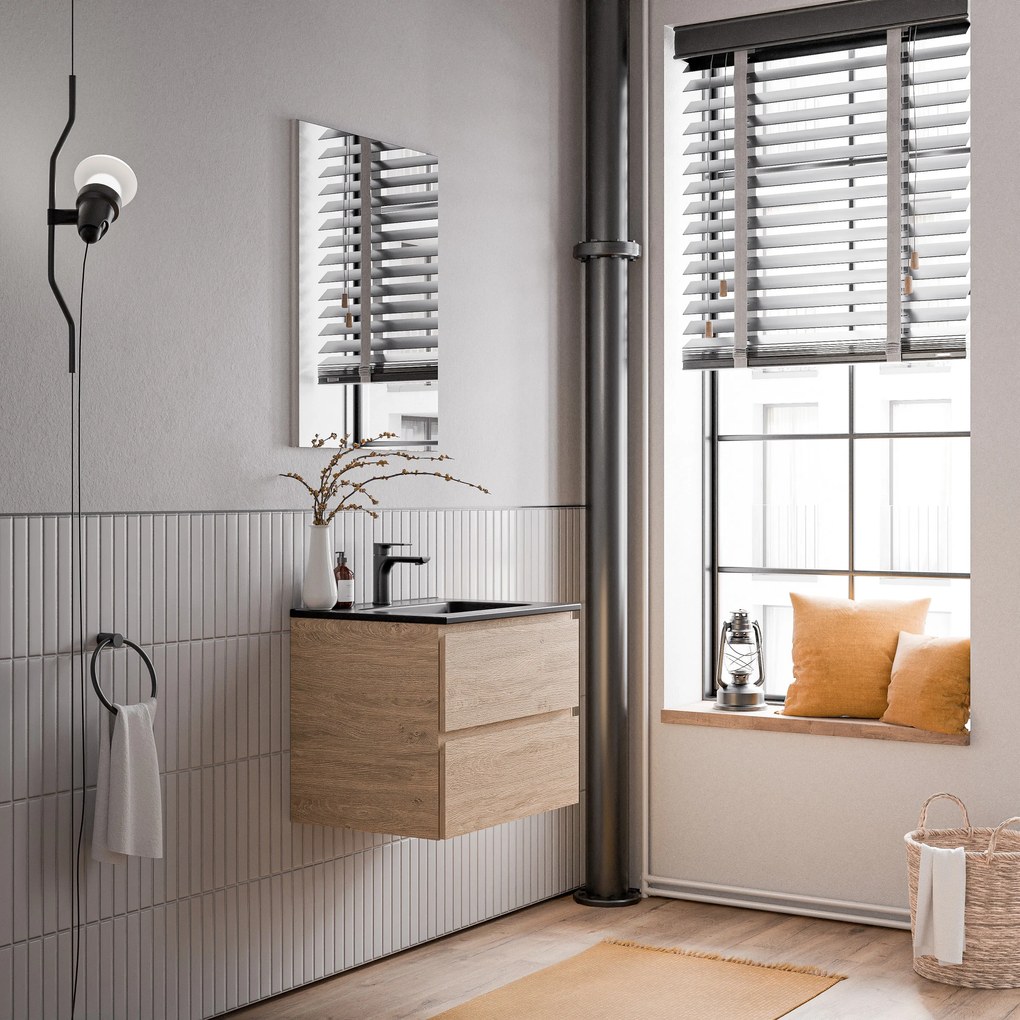 Szafka podumywalkowa AVA 60 cmZ ceramiczną umywalką