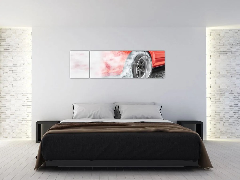 Obraz - Samochód wyścigowy (170x50 cm)