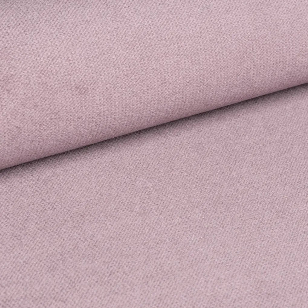 Tapicerowane łóżko kontynentalne GLORIEN VELVET 160x200 cm różowe Materac: Materac sprężynowy Bonell