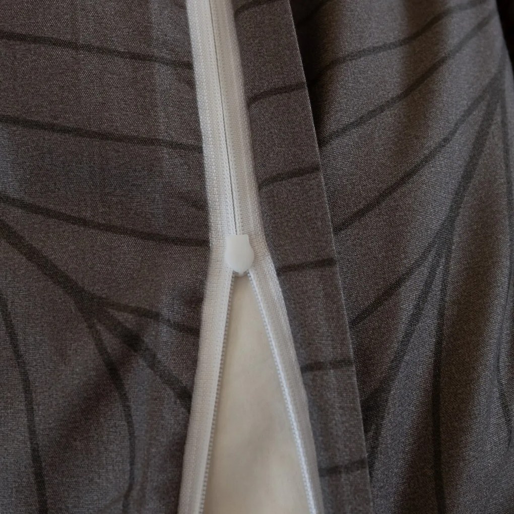 PrzytulneMieszkanie.pl PrzytulneMieszkanie.pl Pościel z mikrofibry ORBITA ciemnoszara Rozmiar pościeli: 2 szt 70 x 80 cm | 160 x 200 cm