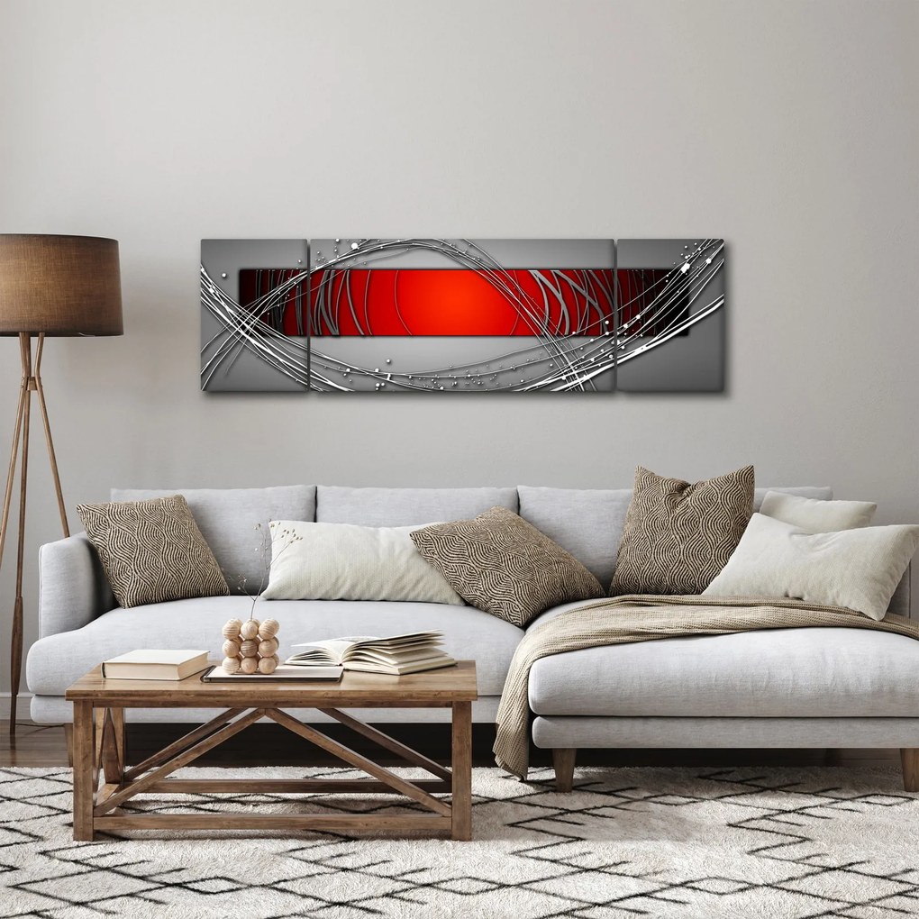 Abstrakcyjny obraz (170x50 cm)